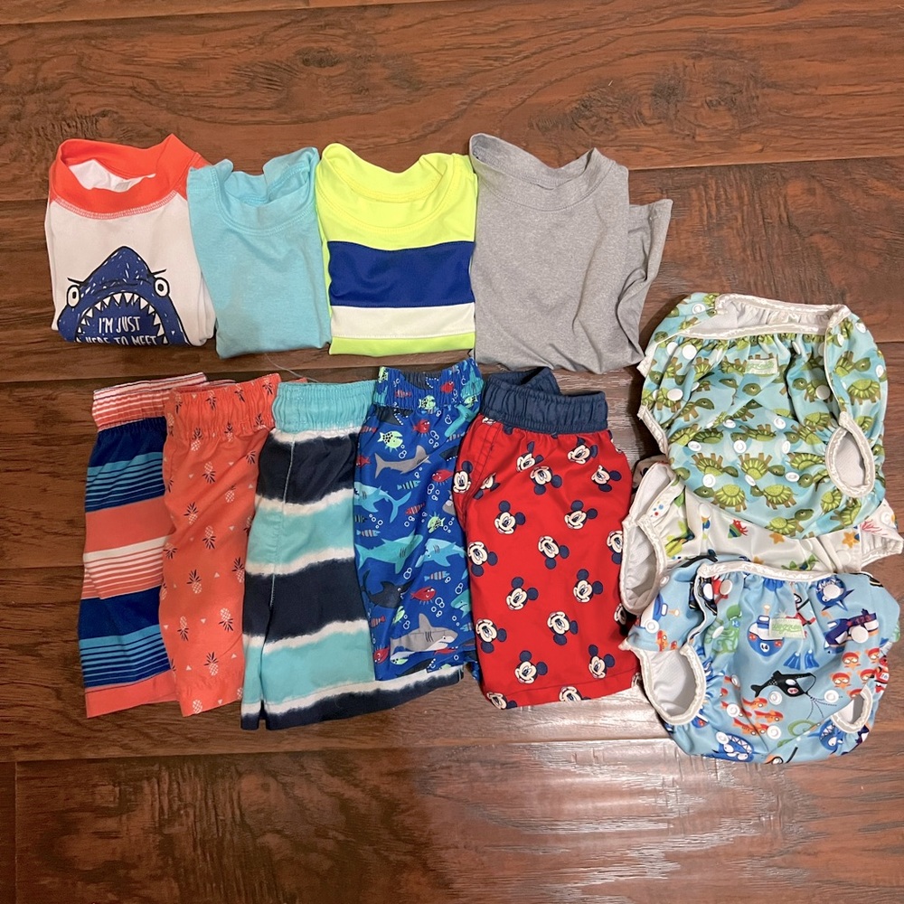 12-18 month swimsuit haul - boys